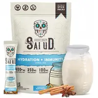 (Salud 2-in-1） Hydration & lmmunity Packets withElectrolytes, lmmune Support, Elderberry & Dairy& Soy Free, Non-GMO, Gluten...