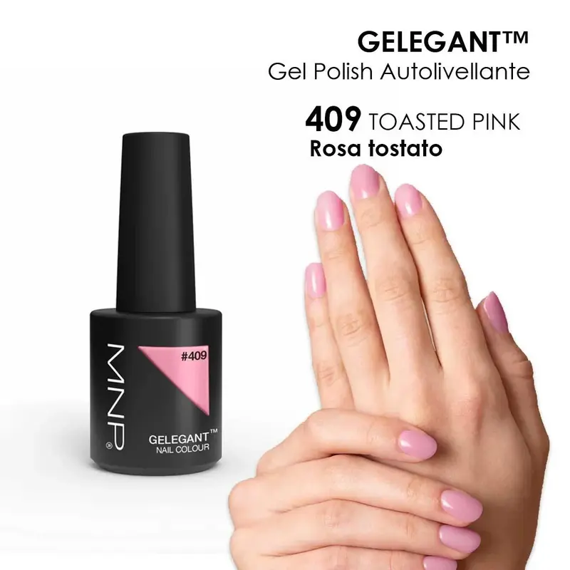 MNP MESAUDA GELEGANT Gel nail polish 8ml 409Toasted Pink