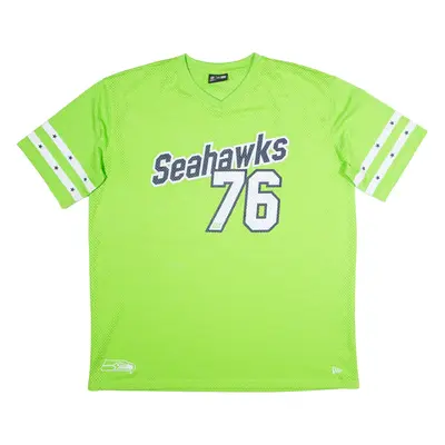 NEW ERA Seattle Seahawks Mens Jersey Green USA V-Neck 2XL