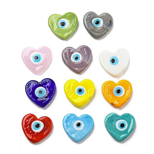 Handmade Evil Eye Lampwork Beads