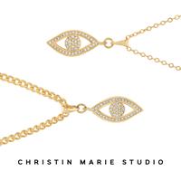 Gold Eyecon Necklace