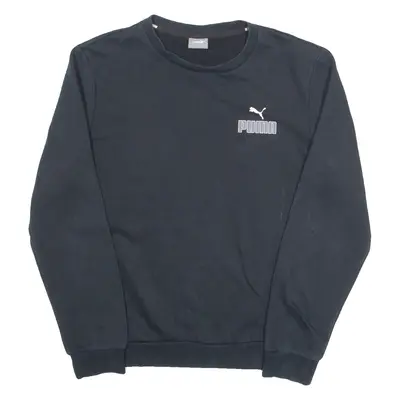 PUMA Mens Sweatshirt Blue S