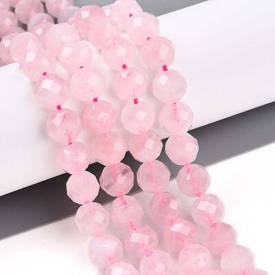 Natural Rose Quartz Beads Strands