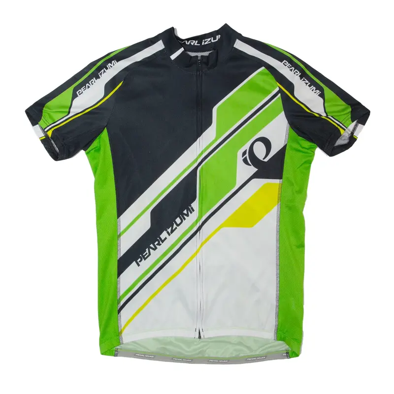 PEARL IZUMI Cycling Full Zip Mens Jersey Green L