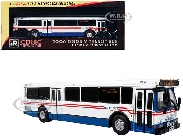 2006 Orion V Transit Bus WMATA Washington \