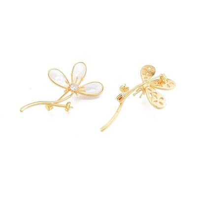 Brass Brooch Findings