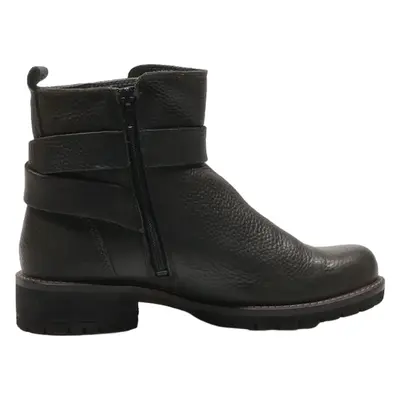 ECCO Ankle Boots Grey Leather Womens UK 4