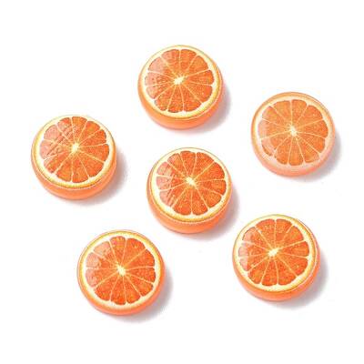 Fruit Series Opaque Resin Cabochons