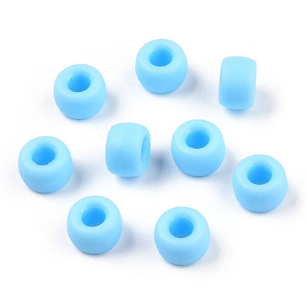 Opaque Plastic Beads