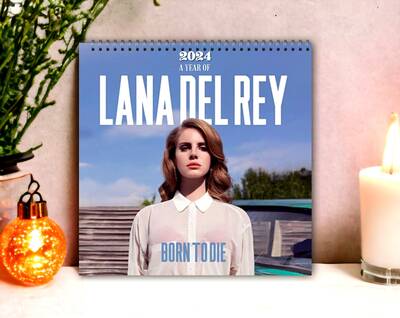 Lana Del Rey Calendar, Lana 2024 Wall Calendar, Celebrity Calendar 2024