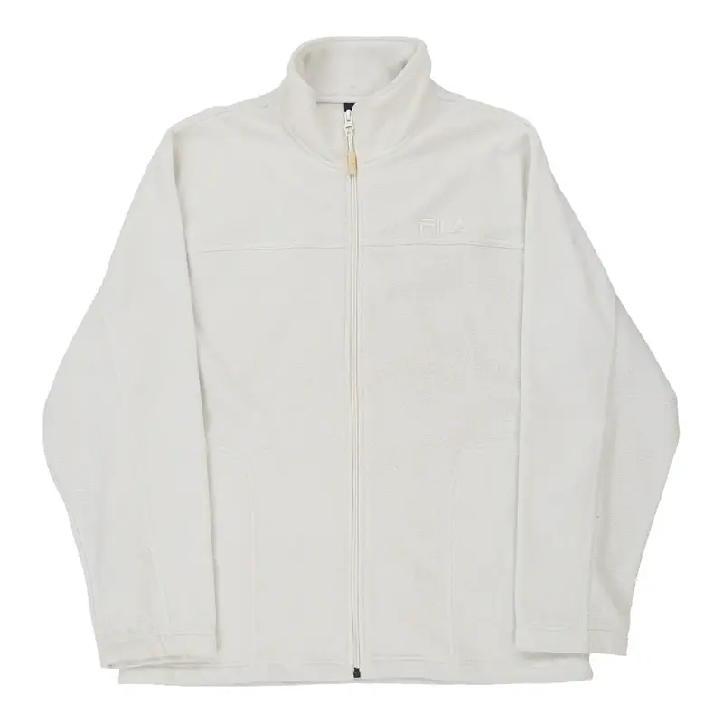 Fila Fleece - Large White Polyester