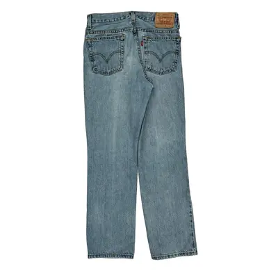 Levis Slim Fit Jeans - 30W 30L Blue Cotton