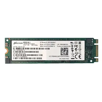 590-612738 HP 120GB Multi-Level Cell SATA 6Gb/s M.2 2242 Solid State Drive