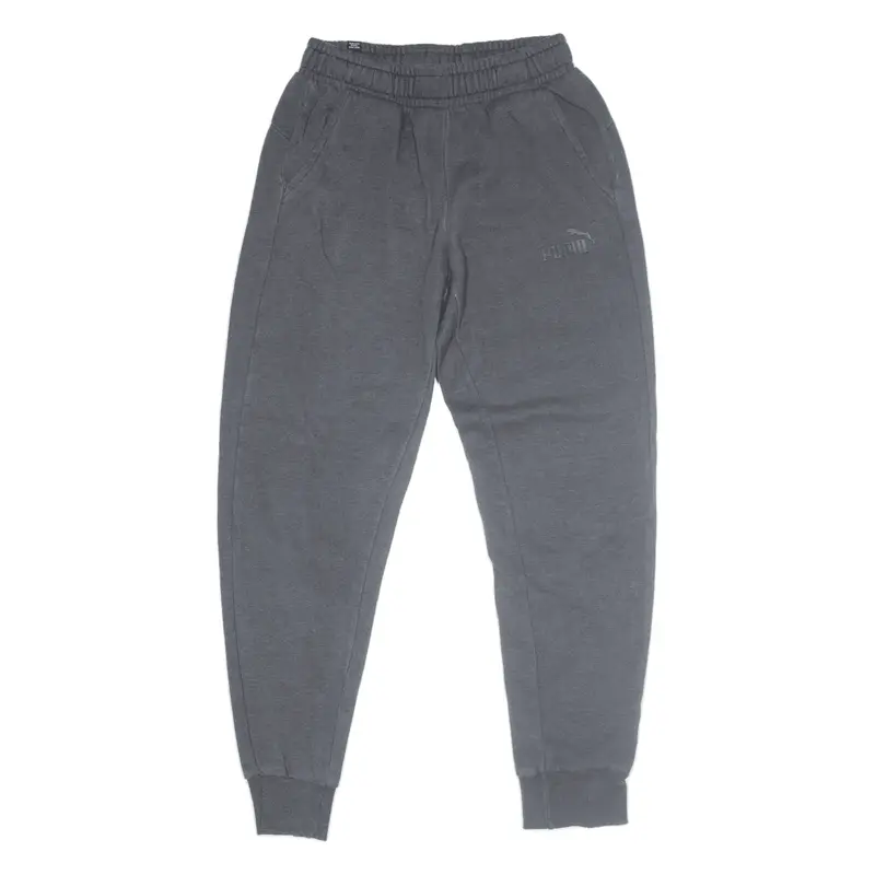 PUMA Joggers Grey Tapered Mens S W25 L28