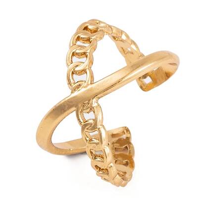PVD Vacuum Plating 304 Stainless Steel Cuff Rings