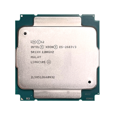 766386-L21 HP 2.00GHz 9.6GT/s QPI 35MB L3 Cache Socket LGA2011-3 Intel Xeon E5-2683 v3 14-Core Processor