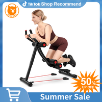 Bearbro Foldable Ab Machine, Ab Workout Equipment for Home Gym,Core & Abdominal Trainer Fitness Equipment Max 440lbs with LCD...