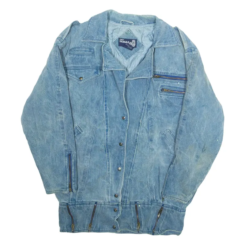 ONLY DENIAS Womens Denim Jacket Blue M