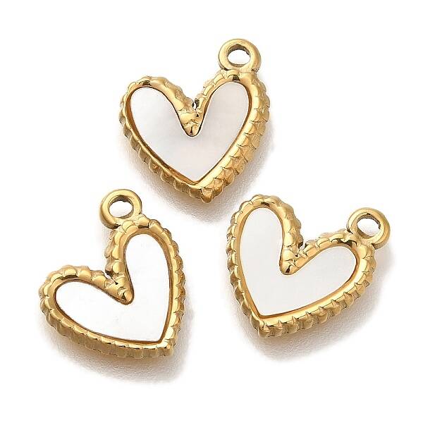 PVD Vacuum Plating 304 Stainless Steel Charms