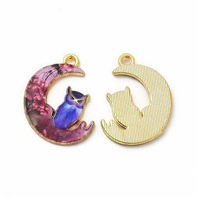 Alloy Printed Pendants