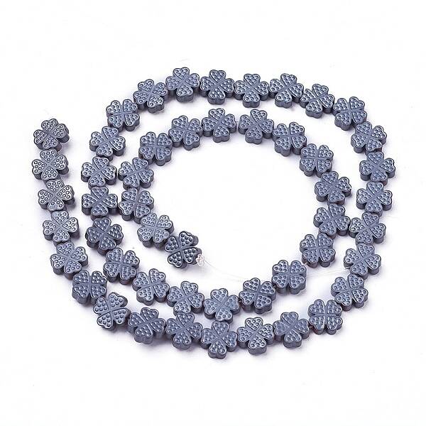 Non-magnetic Synthetic Hematite Beads Strands