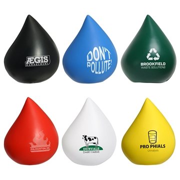 150 Custom Droplet - Stress Reliever - Polyurethane