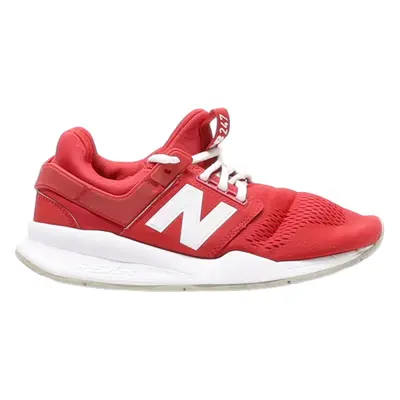 NEW BALANCE Sneaker Trainers Red Synthetic Womens UK 5