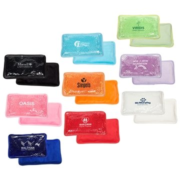 100 Custom Plush Hot Cold Pack - FDA Certified & Reusable
