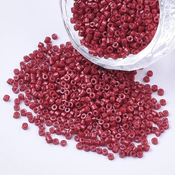 Glass Cylinder Beads
