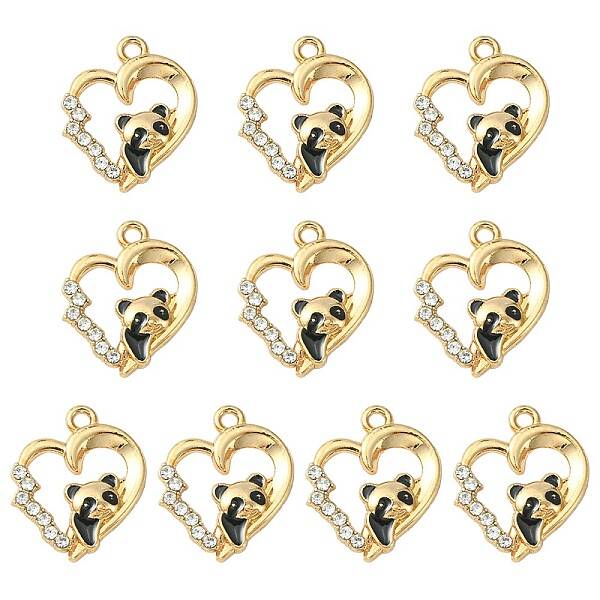 Alloy Enamel Pendants