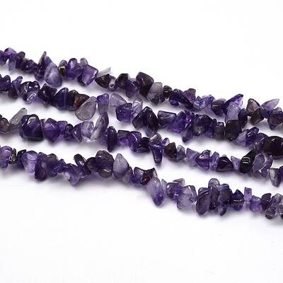 Natural Amethyst Beads Strands