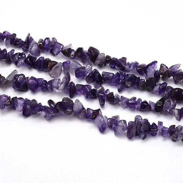 Natural Amethyst Beads Strands