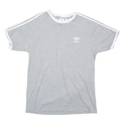 ADIDAS Mens T-Shirt Grey L