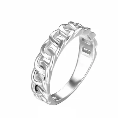 Agato Elegant silver ring AGG640 - Circuit: 58 mm