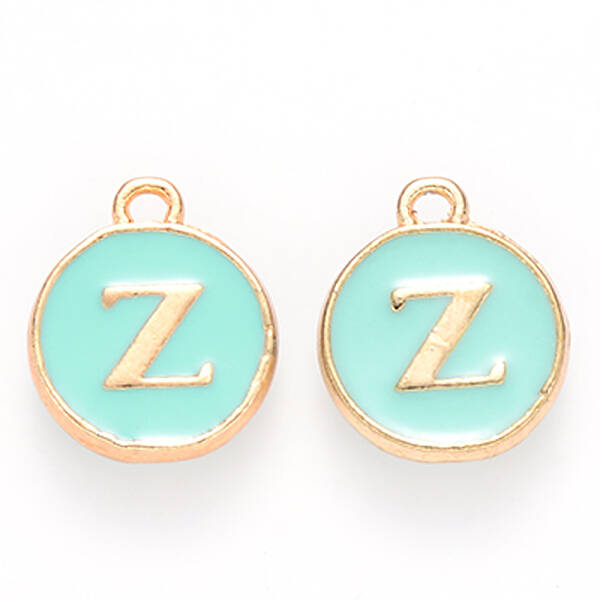 Golden Plated Alloy Enamel Charms