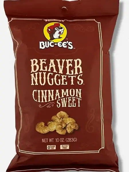 Buc-ees Cinnamon Sweet Beaver Nuggets 10 oz Bag