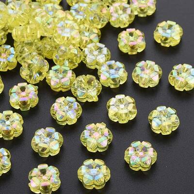 Transparent Acrylic Beads