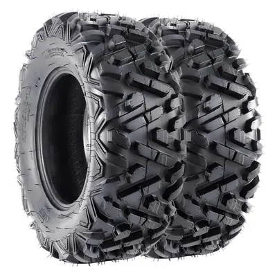 Garvee 22x10-10 4PR QD518 Tires, 4PR All Terrain 22x10-10 TL ATV UTV Trail Sand Mud Off-Road Tires (Pack of 2, Tubeless)