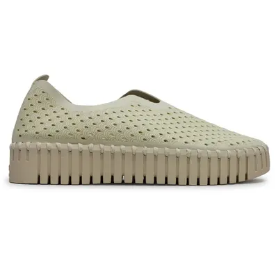 Ilse Jacobsen Tulip 3373 Textile Women's Slip On Shoes - Milk Creme - Size:US 6 Women