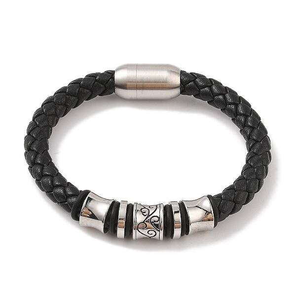 Braided Microfiber Leather Cord Bracelets