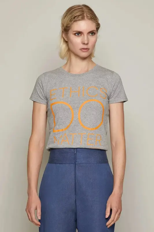 Ethics Do Matter T-Shirt (Grey) | size: S