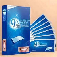 9D Teeth Brightening Strips, 7/14/21/42 Pairs Blue Deep Cleaning Teeth Strips, Daily Oral Care Products for Men & Women, Teet...