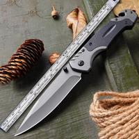 Stainless steel multifunctional folding knife portable fruit knife high hardness sharp outdoor camping pocket durable men's g...
