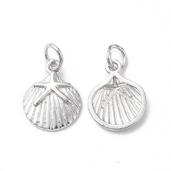 Rack Plating Brass Charms