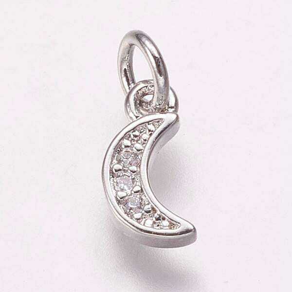 Brass Cubic Zirconia Pendants