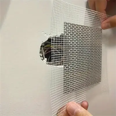 Self Adhesive Fiber Mesh Wall Repair Patch, 5counts/set Drywall Repair Patch, Wall Repair Patch Tool for Filling Wall Ceilin...