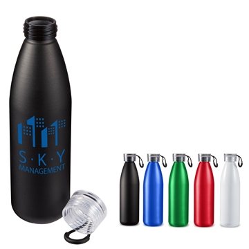 75 Customized 24oz Aerial Aluminum Bottle - Single Wall