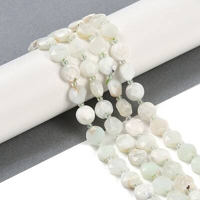 Natural Green Opal Beads Strands