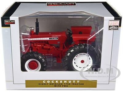 Cockshutt 1750 FWA (Front Wheel Assist) Tractor Red \