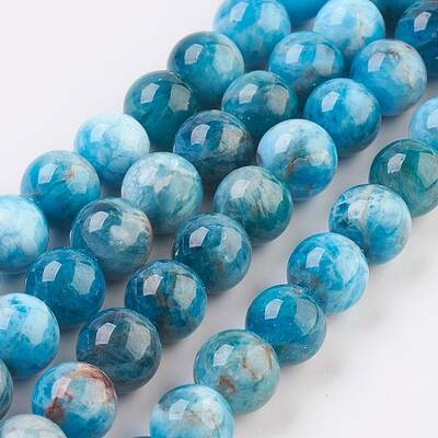 Natural Apatite Beads Strands